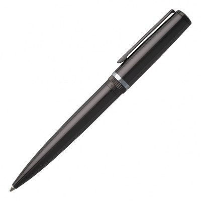 Кулькова ручка Hugo Boss Gear Metal Dark Chrome