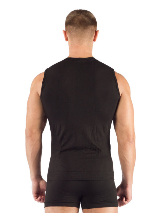 Футболка чоловіча Lasting Achile, чорна S-M 