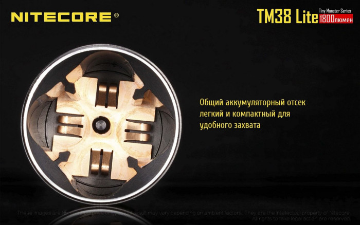 Ліхтар Nitecore TM38 lite 