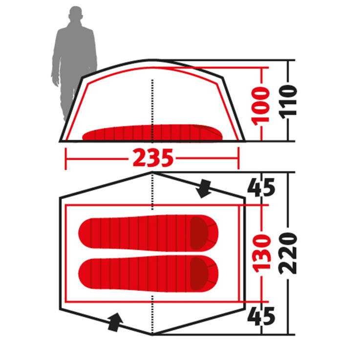 Намет Wechsel Venture 2 TL Laurel Oak (231059) 
