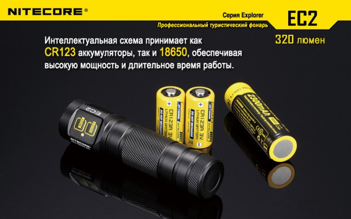Ліхтар Nitecore EC2 