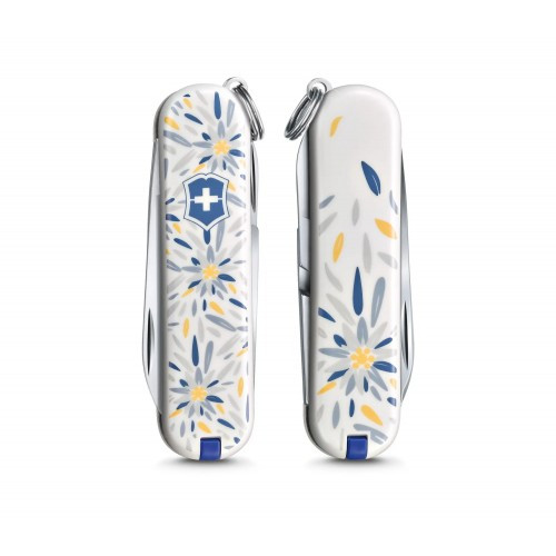 Складаний ніж-брелок Victorinox Classic Limited Edition 2021" Alpine Edelweiss " (0.6223.L2109) 