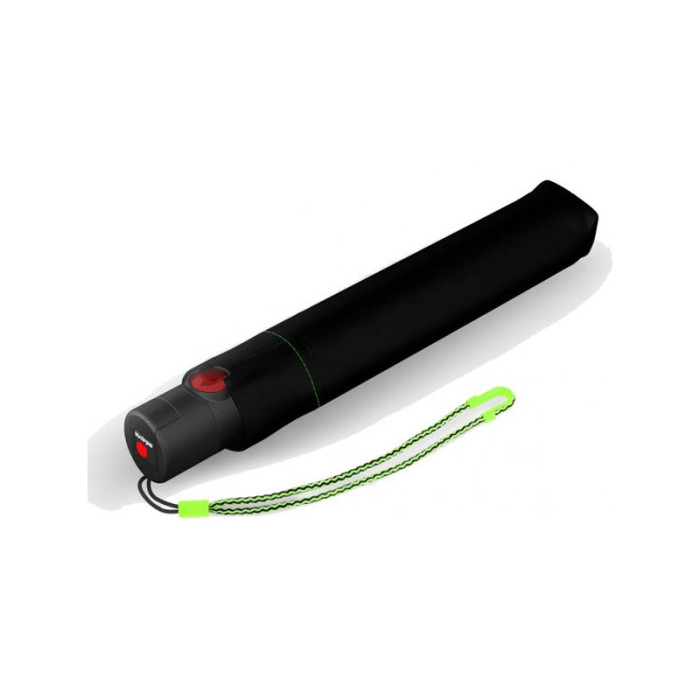 Парасолька Knirps U. 200 Neon Black Авто/складаний /6спіц /D97x26см