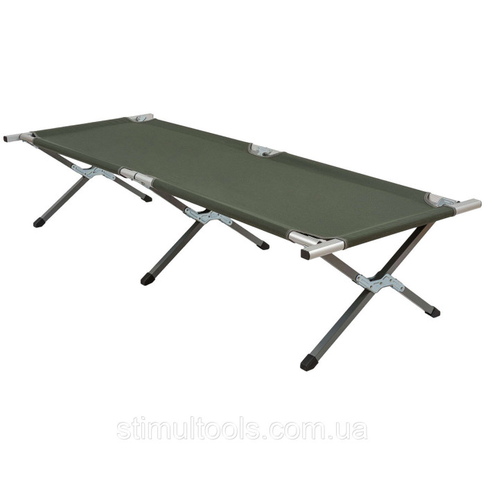 Ліжко кемпінгове Highlander Aluminium Camp Bed Green (FUR041-GN) 