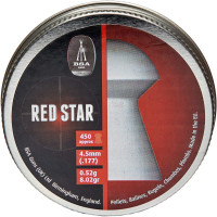 Кулі пневм Bsa Red Star 4,5 мм 0,52 г 450шт /уп (750)
