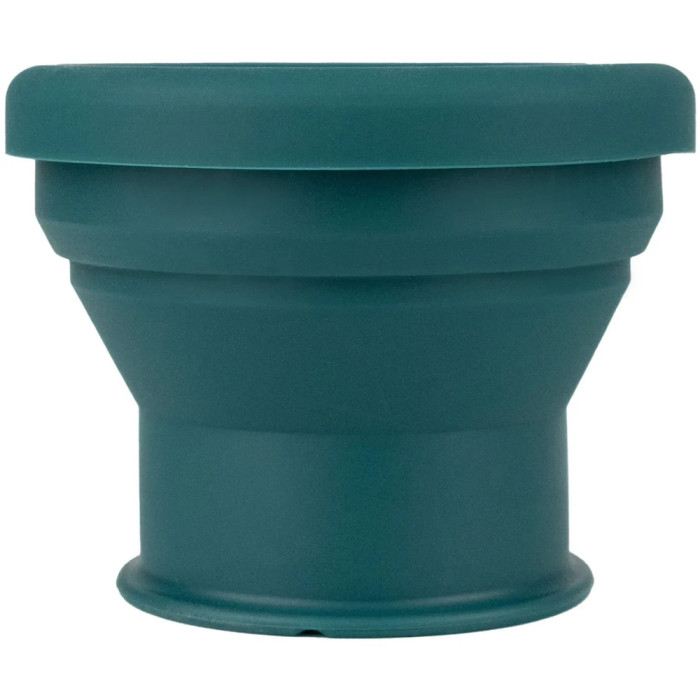 Стакан Tribe Collapsible Shot 90 мл з кришкою силіконовий T-FF-0030, ocean 