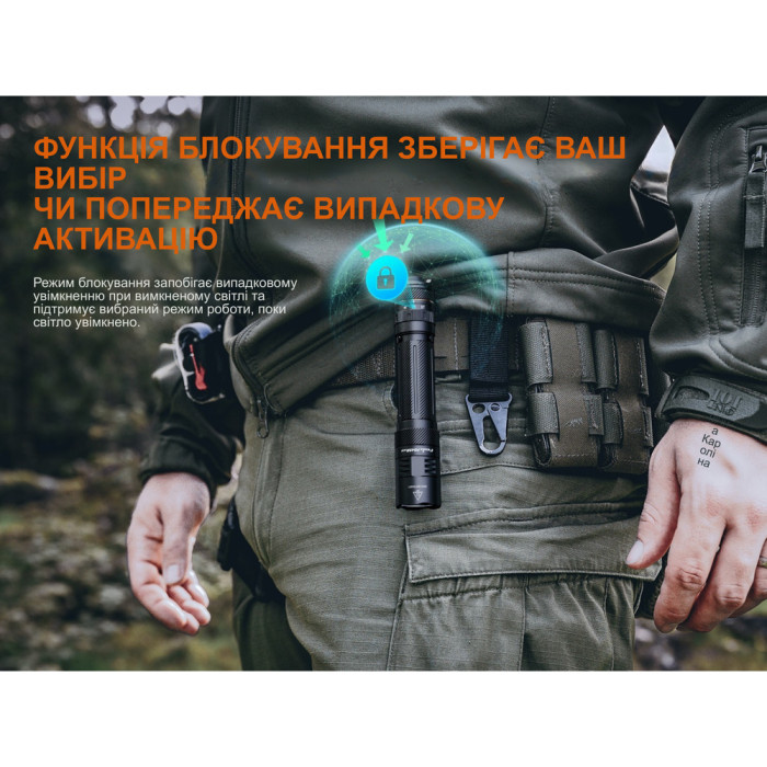 Ліхтар тактичний ручний Fenix PD45R ACE 3200лм 