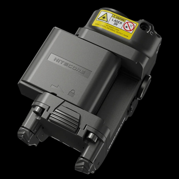 Ліхтар пістолетний з ЛЦУ Nitecore NPL25 GL (900 люмен, магнітна зарядка, зелений промінь) 