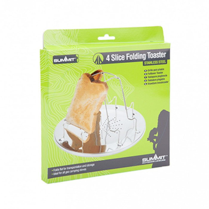 Туристичний тостер Summit 4 Slice Folding Toaster 