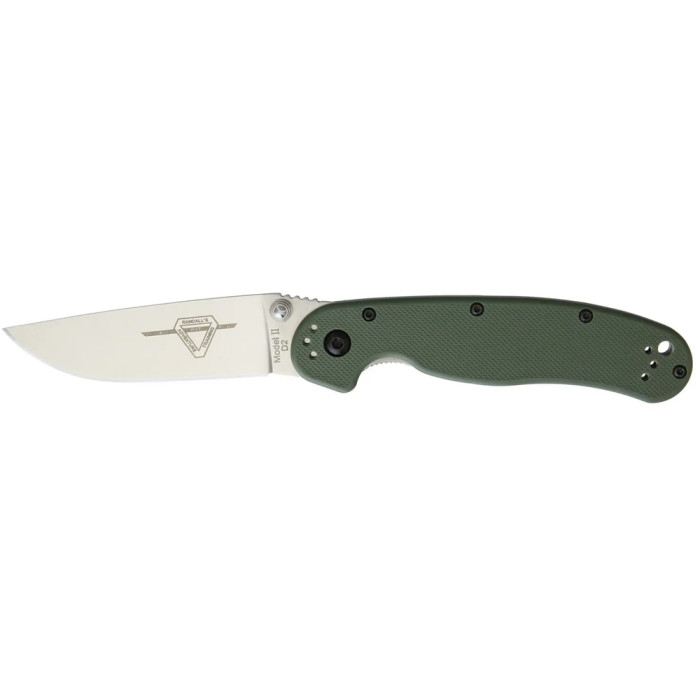 Ніж Ontario Knife RAT II Linerlock od green 