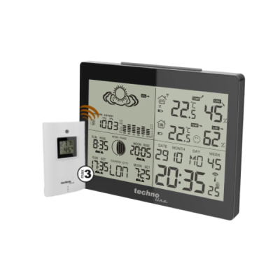 Метеостанція Technoline WS6760 - чорна