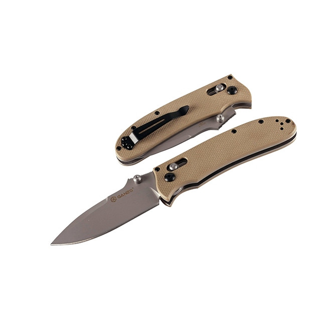 Ніж Ganzo G704, жовтий 