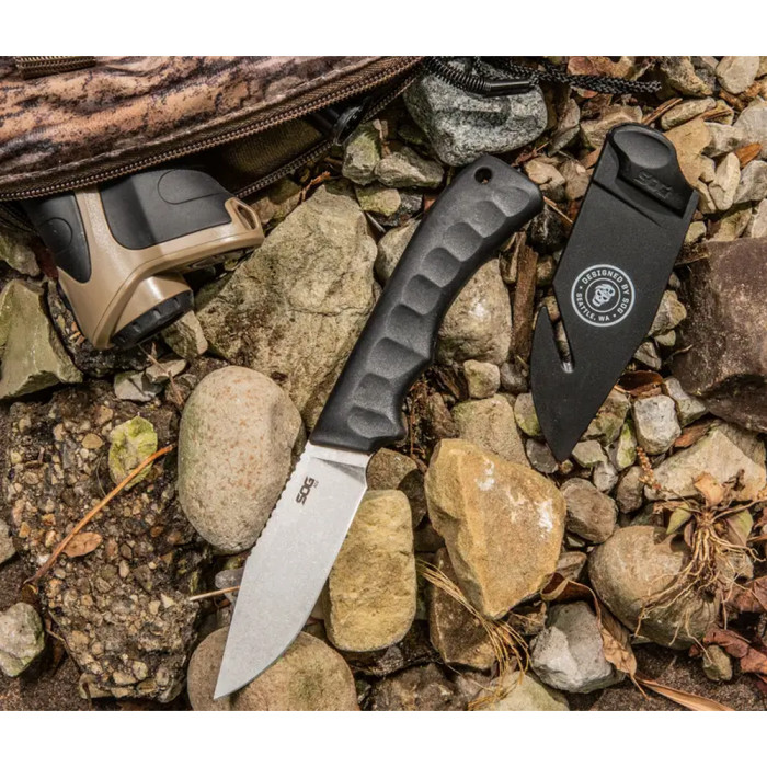 Ніж SOG Ace, Stonewash Black (SOG ACE1001-CP) 