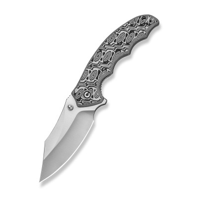 Ніж складаний туристичний Civivi Pentad (8.8 см) Nitro-V / Micarta чорний/білий