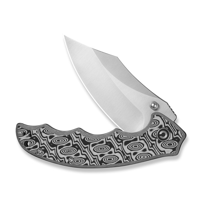 Ніж складаний туристичний Civivi Pentad (8.8 см) Nitro-V / Micarta чорний/білий