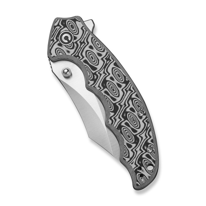 Ніж складаний туристичний Civivi Pentad (8.8 см) Nitro-V / Micarta чорний/білий