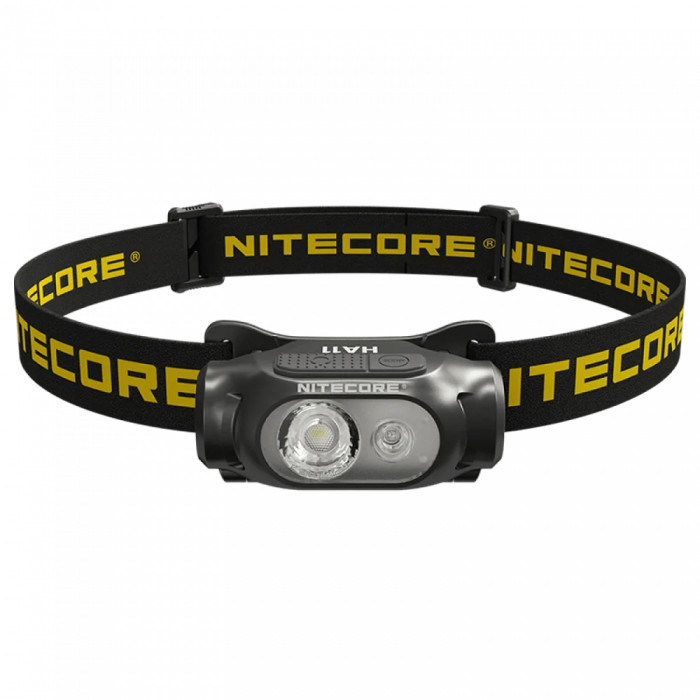 Ліхтар налобний Nitecore HA11 UHE 2024 (2xNiteLab UHE LED, 240 люмен, 7 режимів, 1xAA/1x14500) 