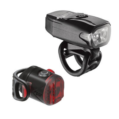 Комплект фар Lezyne LED KTV DRIVE /FEMTO USB pair 220/5 люменів Y13 чорний