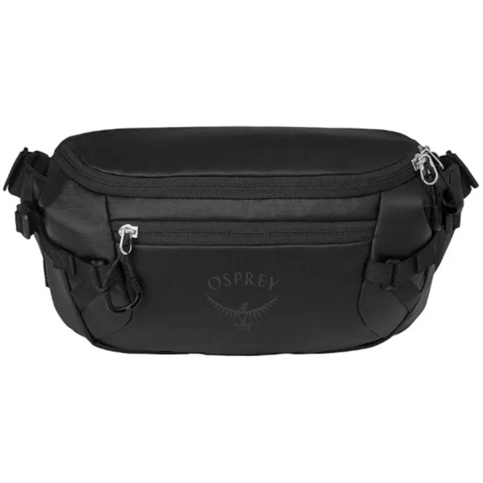 Поясна сумка Osprey Transporter Waist Pack raven black - O/S - чорний 