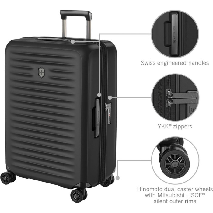 Валіза Victorinox AIROX Advanced Black Середня 