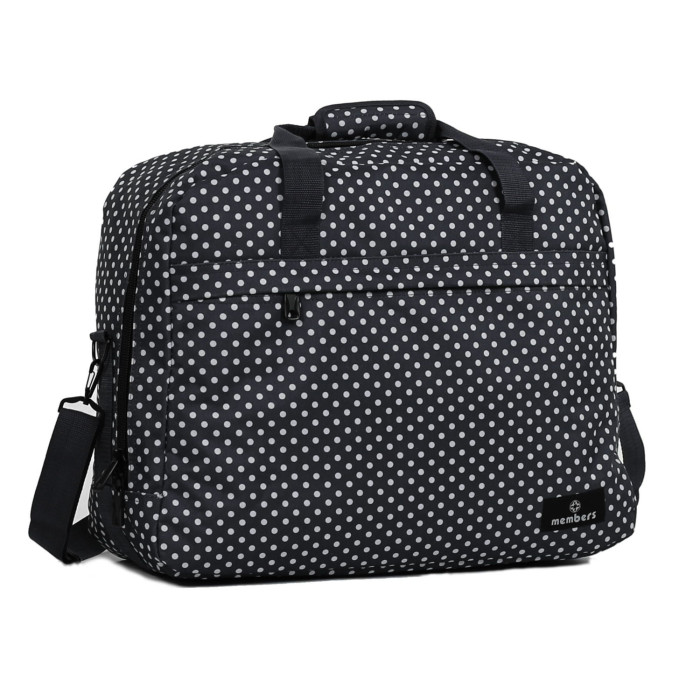 Сумка дорожня Members Essential On-Board Travel Bag 40 Black Polka 