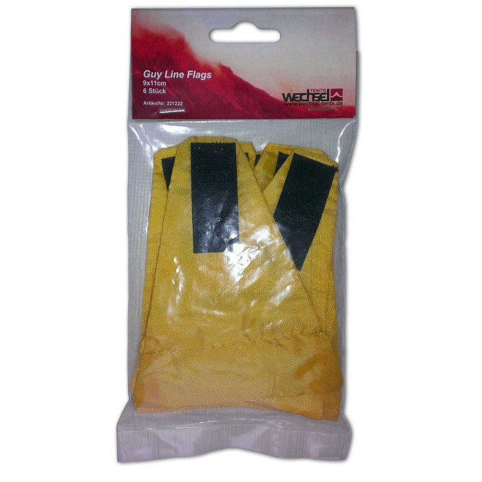 Сигнальний прапорець-тримач відтяжок Wechsel Guy Line Flags 6 шт (231222) 
