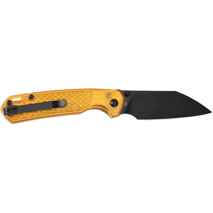 Ніж CJRB Pyrite-Light Black Blade, AR-RPM9, FRN yellow 