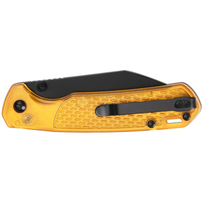 Ніж CJRB Pyrite-Light Black Blade, AR-RPM9, FRN yellow 