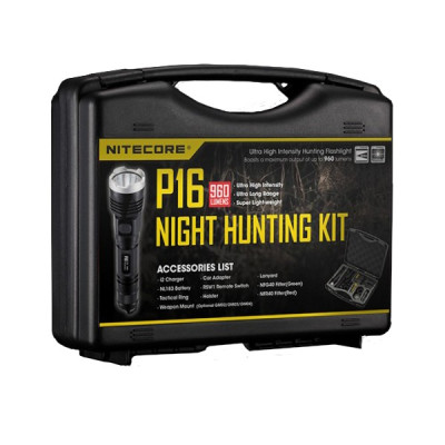 Набір для нічного полювання Nitecore P16, в подарунковому Кейсі