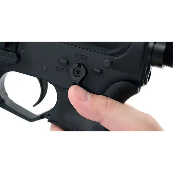 Запобіжник Leapers AR15 двосторонній matt black 