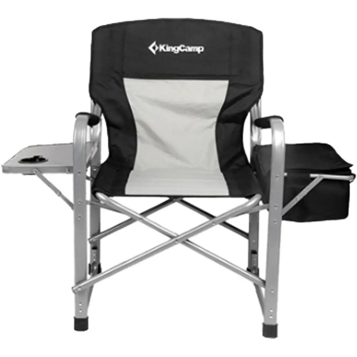 Стілець розкладаний KingCamp Director Chair black/mediumgrey 