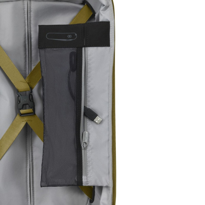 Чемодан на 4 колесах Victorinox Travel Connex Hs/Mustard S Global Expandable 34/41 л (Vt609863) 