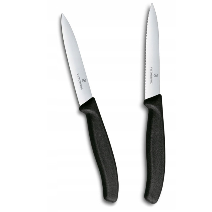 Набір ножів для чищення овочів Victorinox Swiss Classic 2 ножа чорн 6.7793.2 