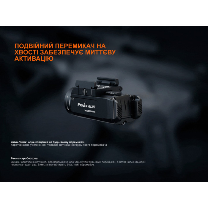 Ліхтар підствольний тактичний Fenix GL07 700 лм 