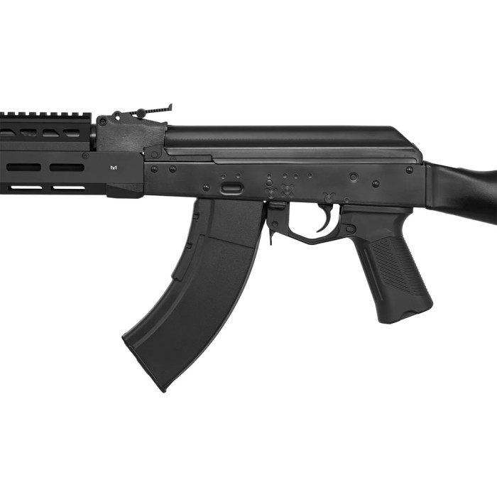 Страйкбольна гвинтівка LCT АКМ AEG 6 мм з цівкою M-LOK cashmir black 