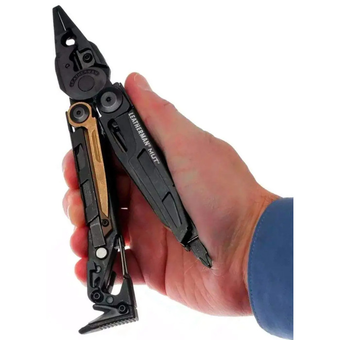Мультитул Leatherman MUT EOD black, чохол Molle (олива), картонна коробка 