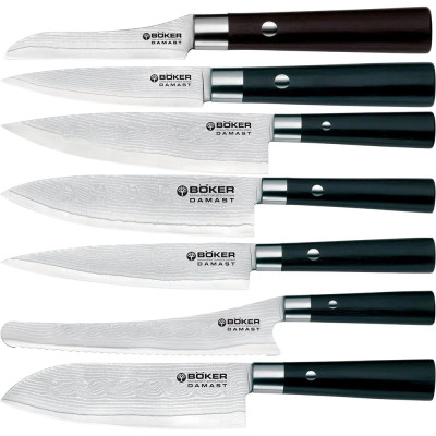 Набір ножів Boker Damast Black Set