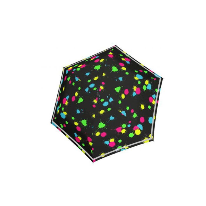 Парасолька Rookie Bubble Bust Reflective Мех/Складаний/6спиць/D90x22см 