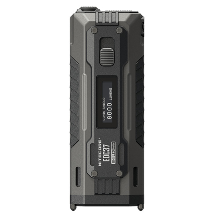 Ліхтар Nitecore EDC37 (NiteLab UHi 20 MAX LED, 8000 люмен, 7 режимів, USB-C) 
