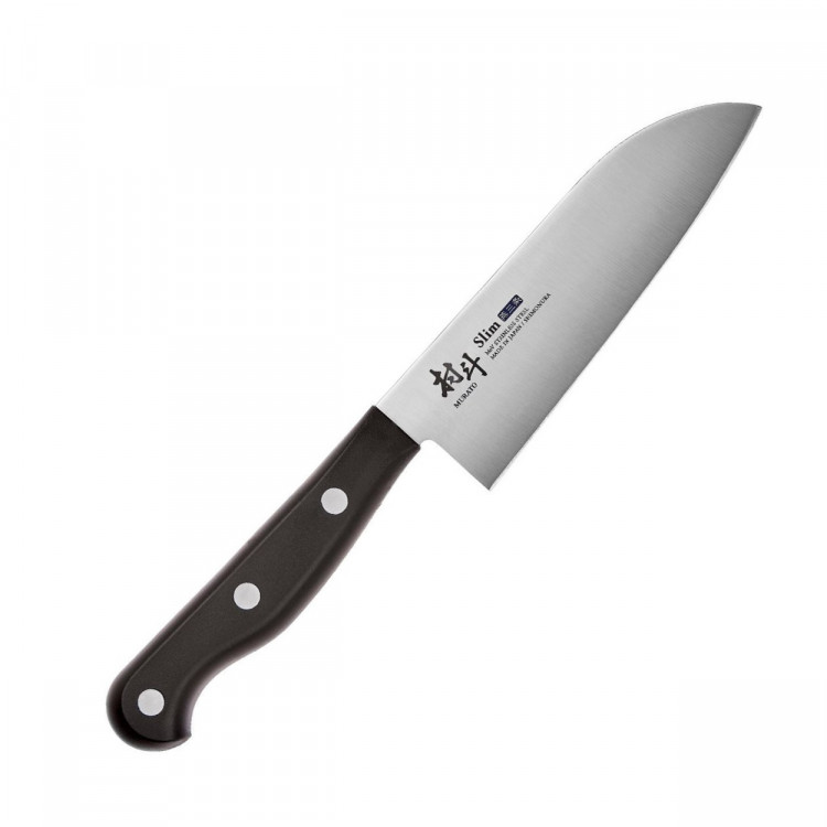 Ніж кухонний Shimomura Kitchen Knife Slim Santoku, 145мм 