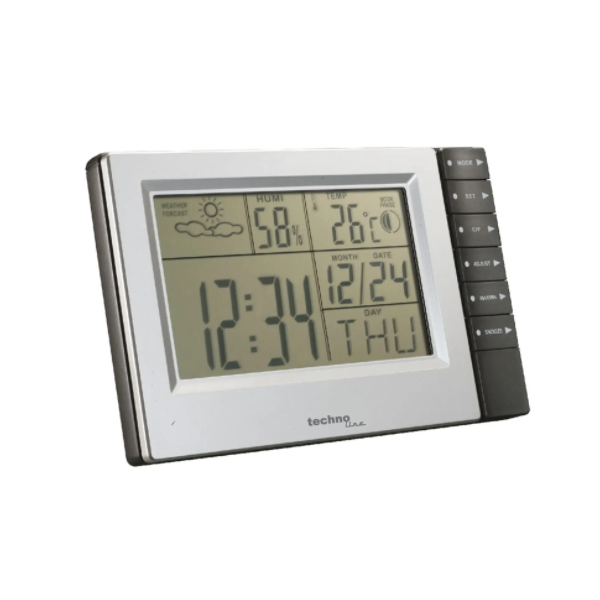 Метеостанція Technoline WS9121 - срібляста/сіра 