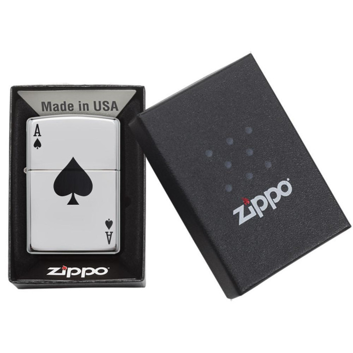 Запальничка ZIPPO 24011 LUCKY ACE 