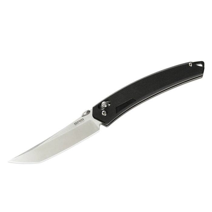 Ніж складаний туристичний SRM 9211-GB2 (9.2 см) 8Cr13MoV / G10 чорний 