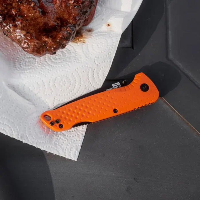 Ніж SOG Adventurer LB, Blaze Orange/Black (SOG 13-11-02-43) 