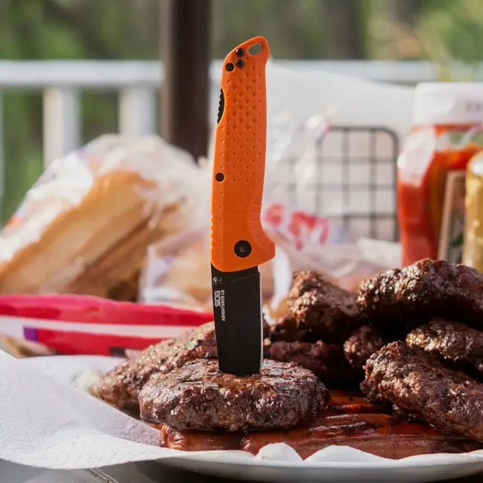 Ніж SOG Adventurer LB, Blaze Orange/Black (SOG 13-11-02-43) 