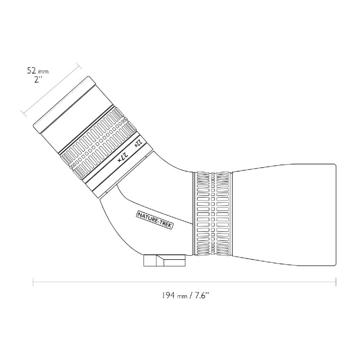 Підзорна труба Hawke Nature Trek 9-27x56 /45 WP (55210) 
