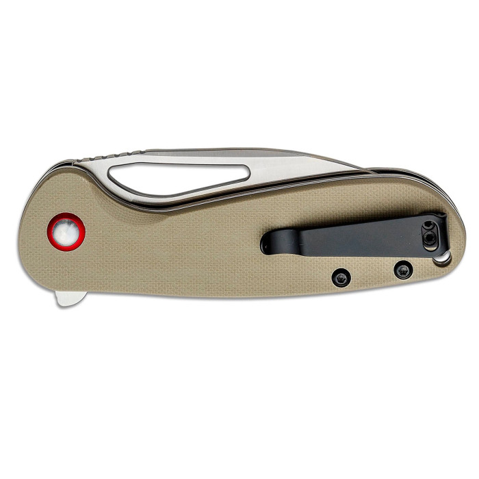 Ніж CJRB Lago SW, AR-RPM9 Steel, G10, desert tan 