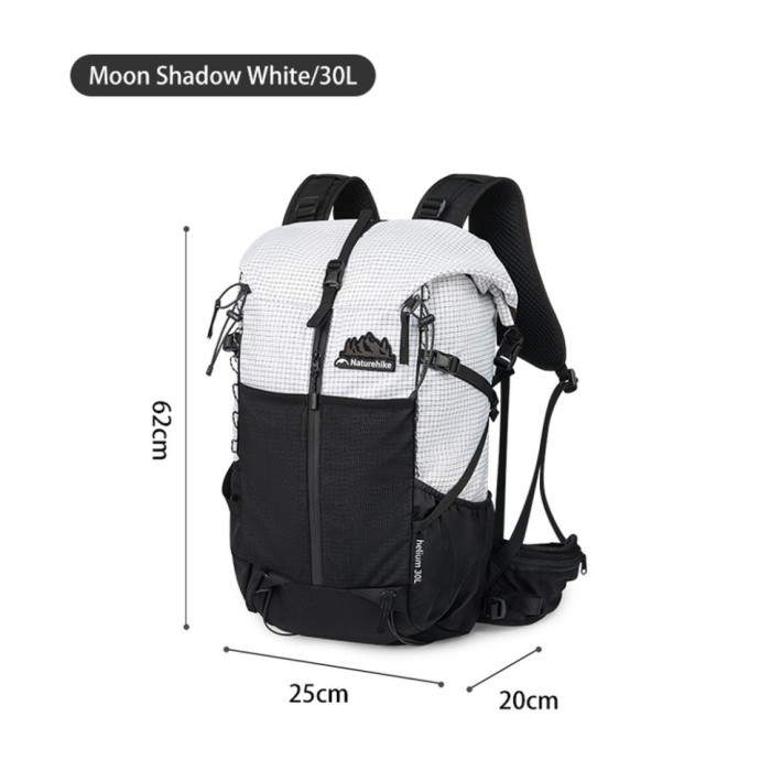 Рюкзак туристичний Naturehike Helium CNK2300016, 30+5 л, коричневий 