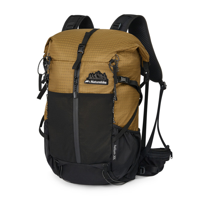 Рюкзак туристичний Naturehike CNK2300016, 30+5 л, коричневий 