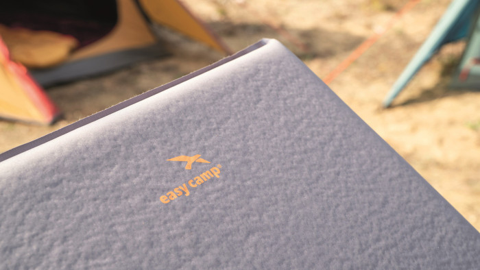 Килимок туристичний самонадувний килимок Easy Camp Siesta подвійний 5 см сірий (300058) 